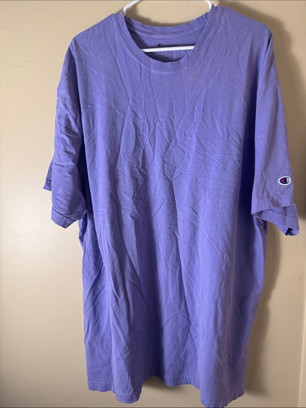 Champion Lavender Short Sleeve Crewneck Tee